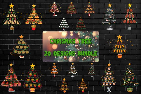 Christmas Tree SVG 20 Designs