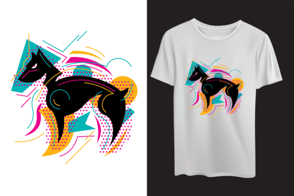 Creative Dog T-shirt Design