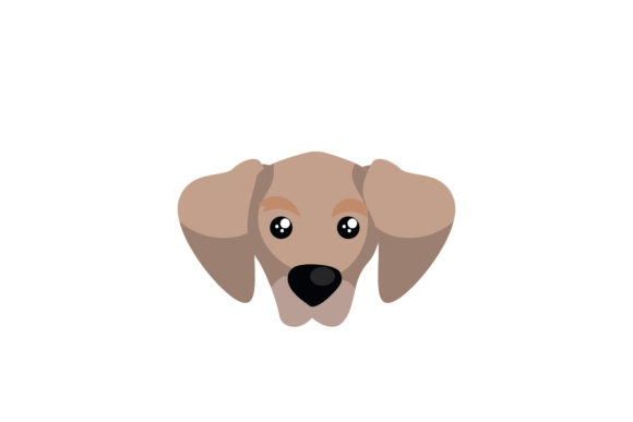 Dog Desain Vector Templet